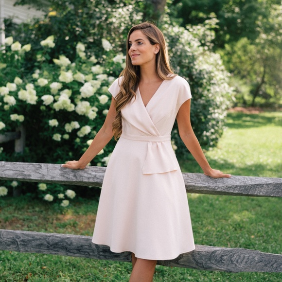 Gal Meets Glam Dresses & Skirts - Gal Meets Glam lydia double face twist dress